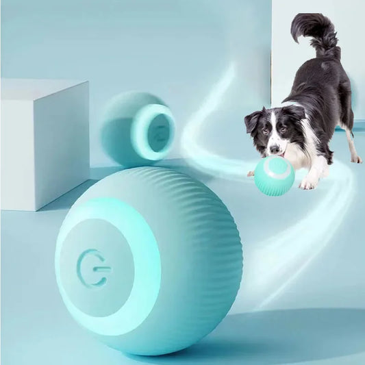 Electric Cat Ball Toys Automatic Rolling Smart Cat Toys for Cats Training Self moving Puppy Games Toys Pet Accessories