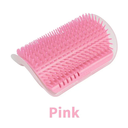 Cat Wall Brush Corner Cat Scratching Comb Brush Removes Pet Hairs Grooming For Cats Accessories Products Supplies Home Garden